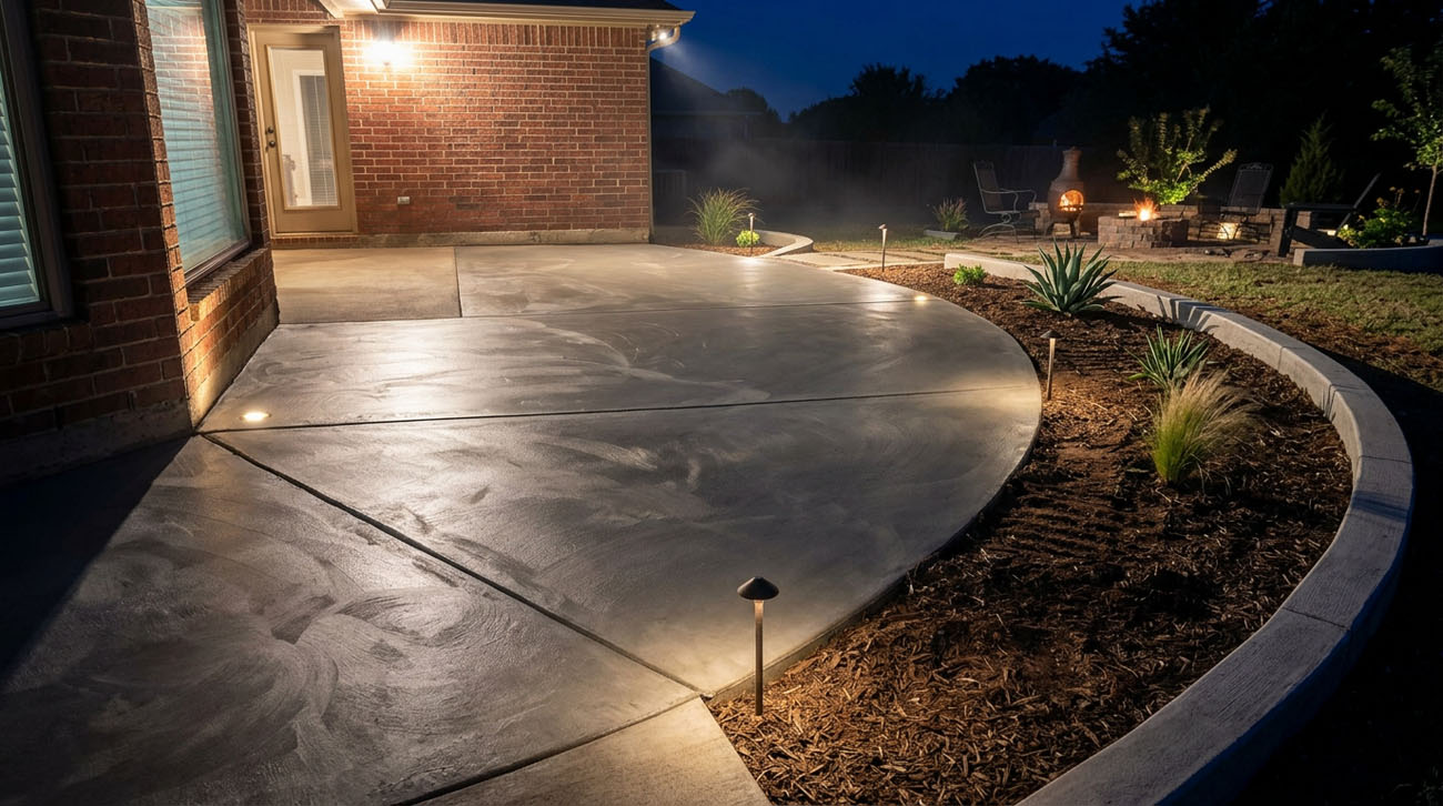 Concrete project by Oklahoma's Concrete Specialists